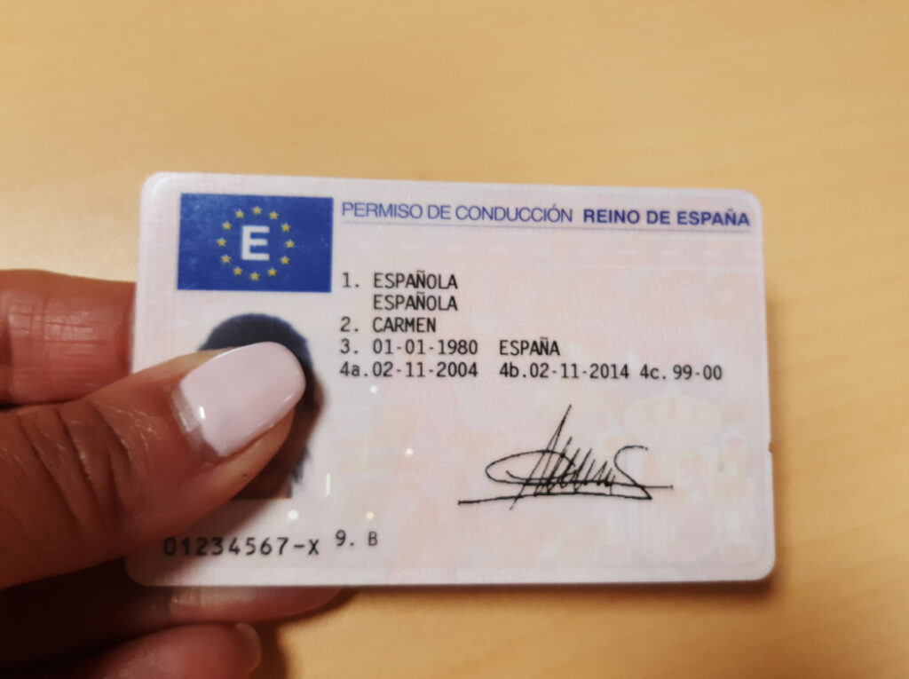 Comprar licencia de conducir